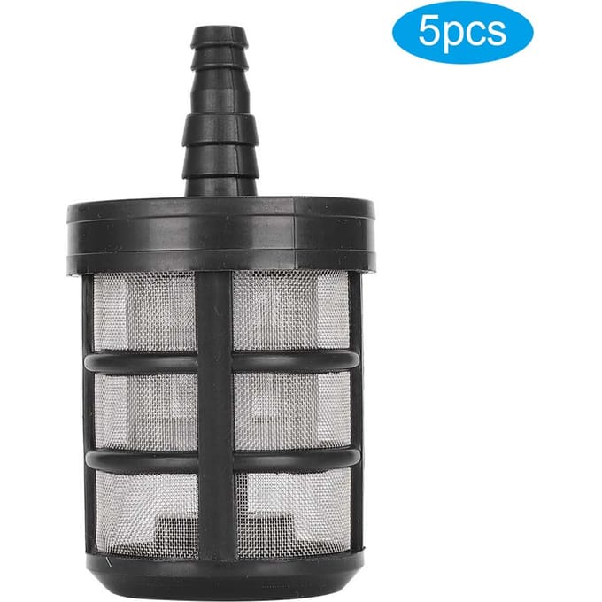 5 Pièces Acier Inoxydable Double Couche Jardin Pompe à Eau Crépine Filtre Maille Accessoires Pulvérisateur