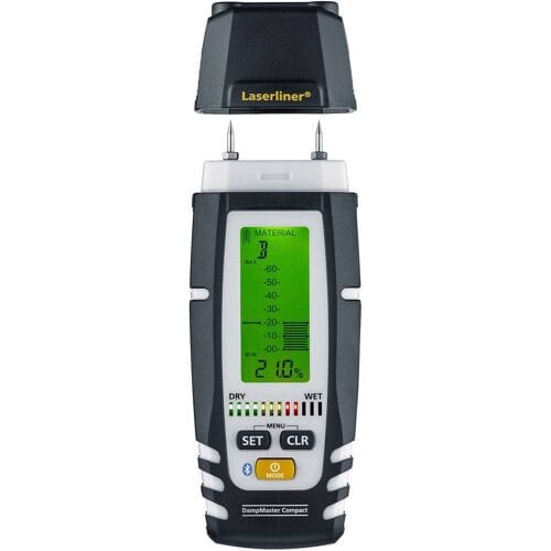 Laserliner Compact Plus vochtmeter DampMaster Bluetooth