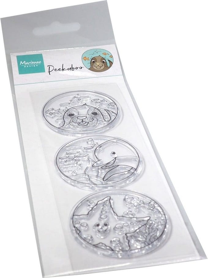 Marianne Design Clear Stamps Hetty's Peek-A-Boo Ocean