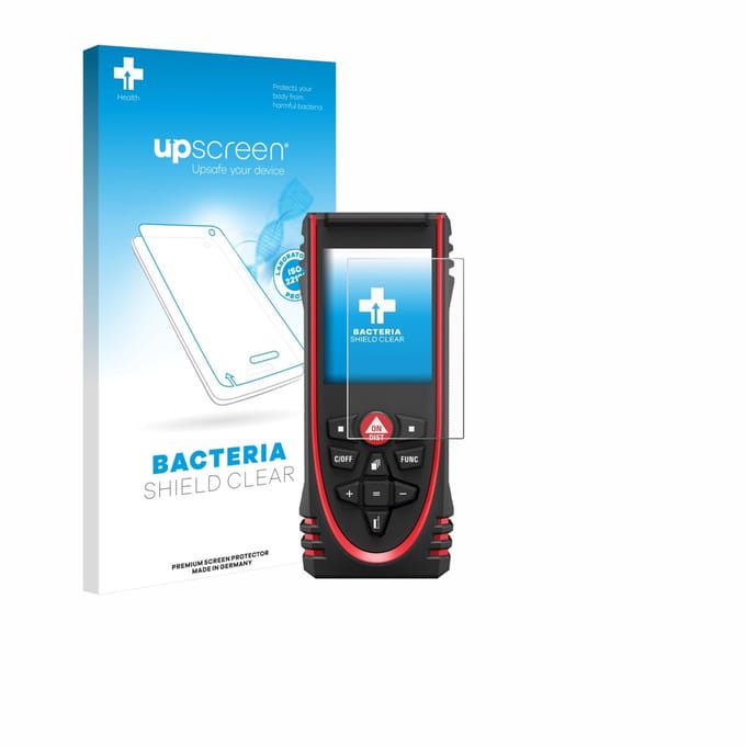 upscreen - Screenprotector voor Leica DISTO X3 - Folie Beschermfolie transparant antibacterieel