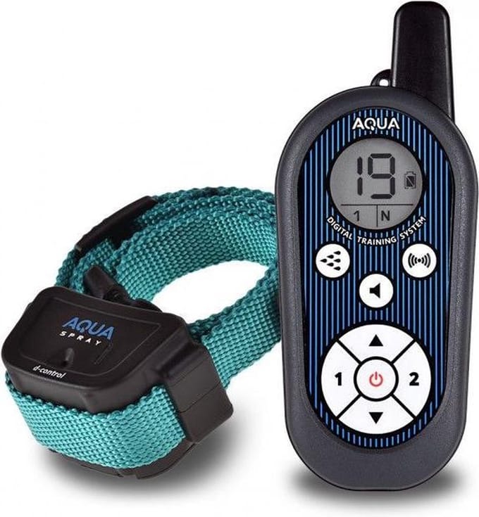 Professional Dogtrace Trainingshalsband met SPRAY - geschikt voor hondenschool en professionele training