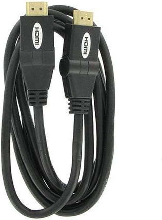 Kopp HDMI kabel roterende pluggen 1,8m