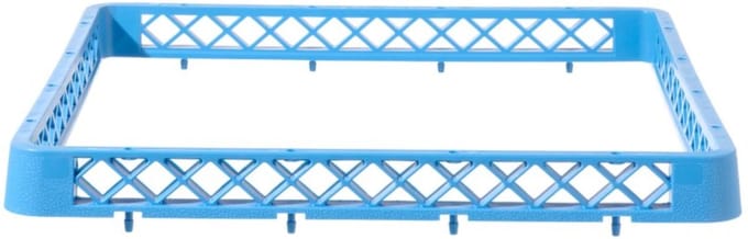HENDI Vaatwaskorf verhoger – 1 vak – 500x500x45 mm – Polypropyleen