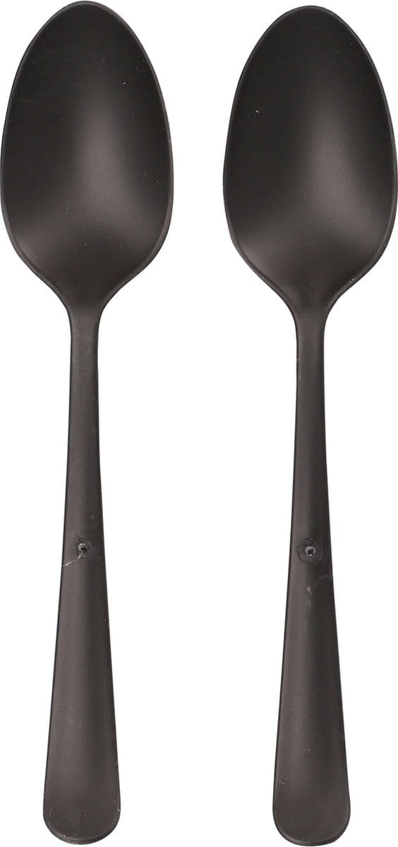 Lepel, reusable, dispenserdoos, PP, 190mm, zwart circulware (100 stuks)