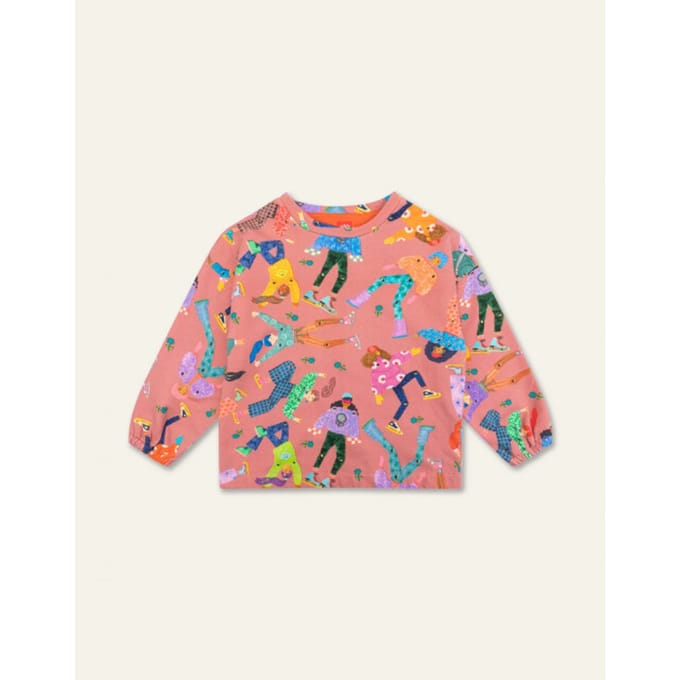 Oilily Heppy Sweater- maat104/4yr Roze Glo