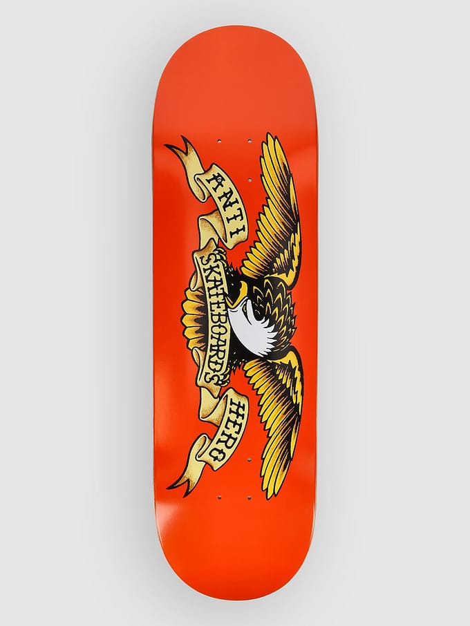 Antihero Team Classic Eagle 9" Skateboard Deck oranje