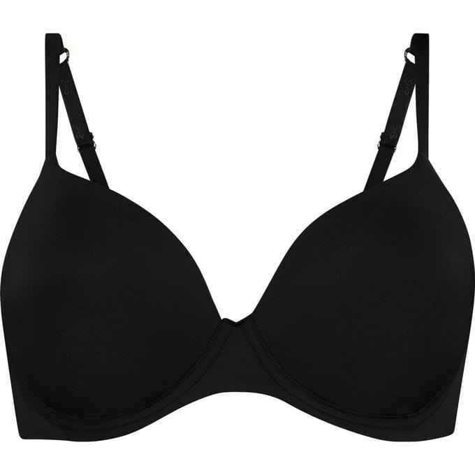 Hunkemöller Voorgevormde BH Super soft - zwart - Maat E85