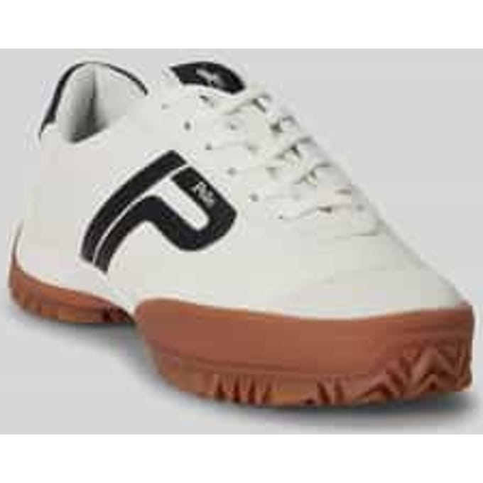 sneakers van echt leer