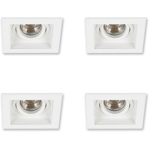 KS Verlichting Set Axl inbouwspots 4 stuks wit