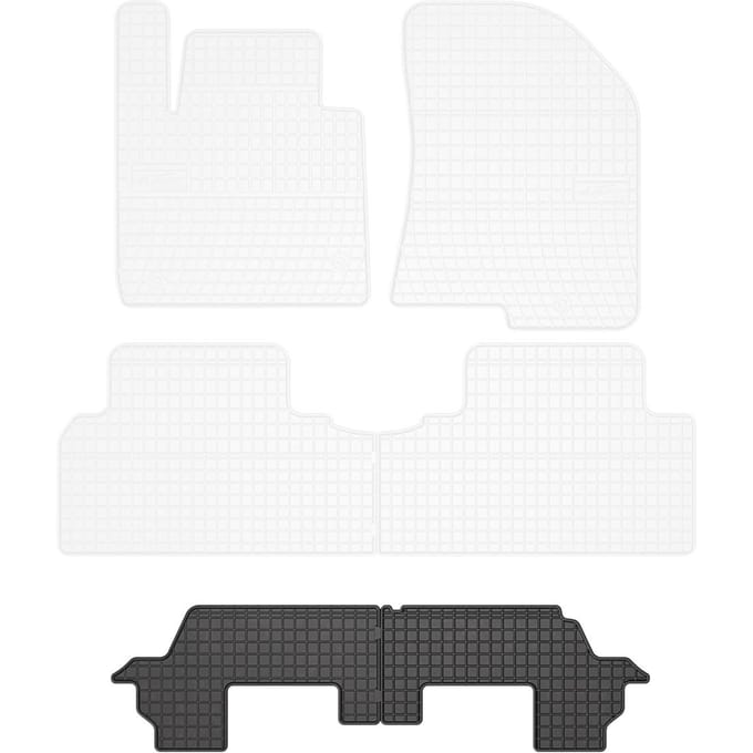 Rubbermatten Kia Carens 2013-2018 (geschikt voor de 3e zitrij) - Frogum