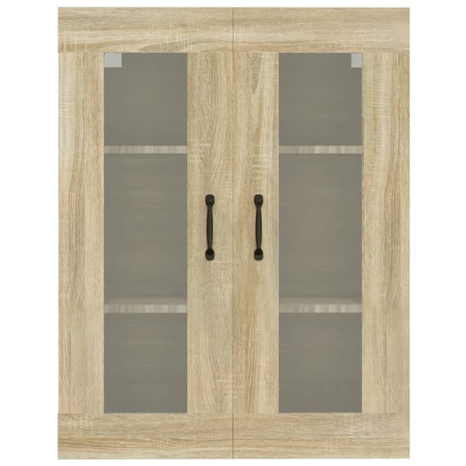 vidaXL - Bovenkast - 69,5x34x90 - cm - sonoma - eikenkleurig