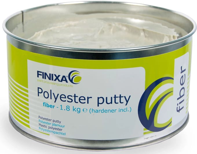 Finixa Polyester plamuur FIBER 1,8 kg Glasvezel Plamuur