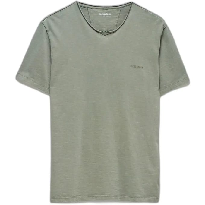 T-shirt met V-hals Salsa Jeans
