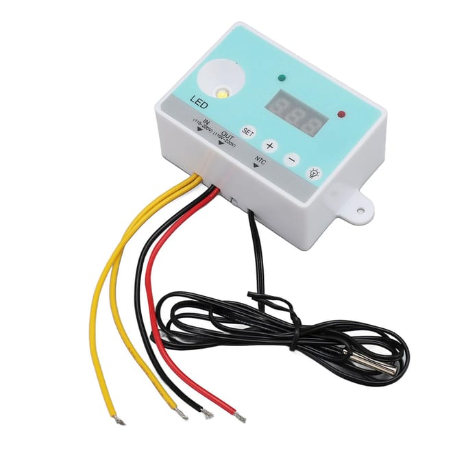 Broedmachine Controller Thermostaat Digitaal Display Automatische Intelligente Broedmachine Thermostaat DIY Kit white