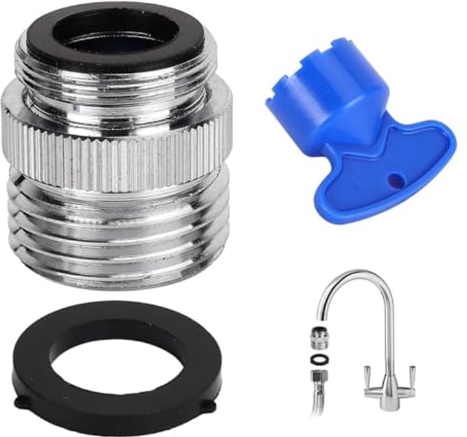 Kraanadapter Set met Aerator voor Tuinslangen