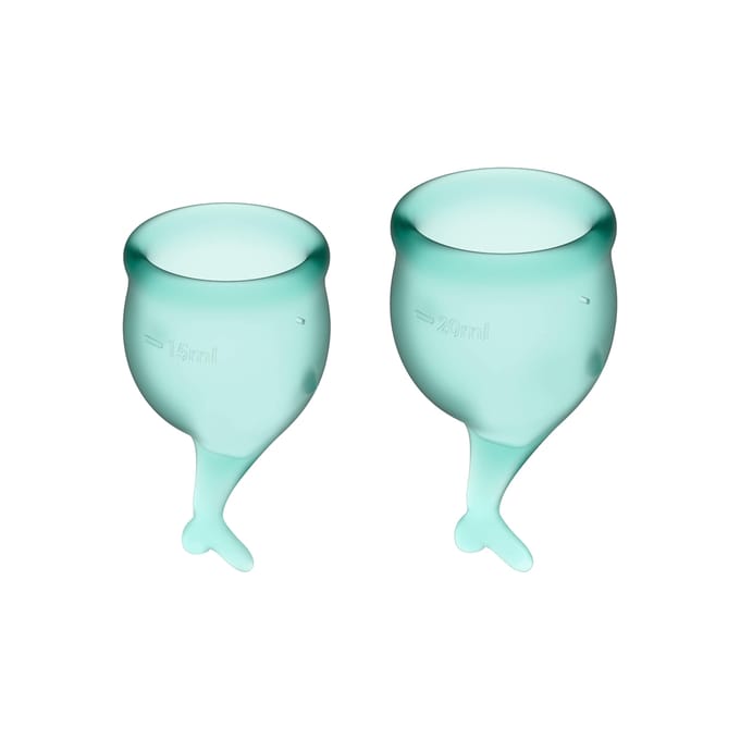 Satisfyer 'Feel Secure - Menstrual Cup Set', 15 & 20 ml