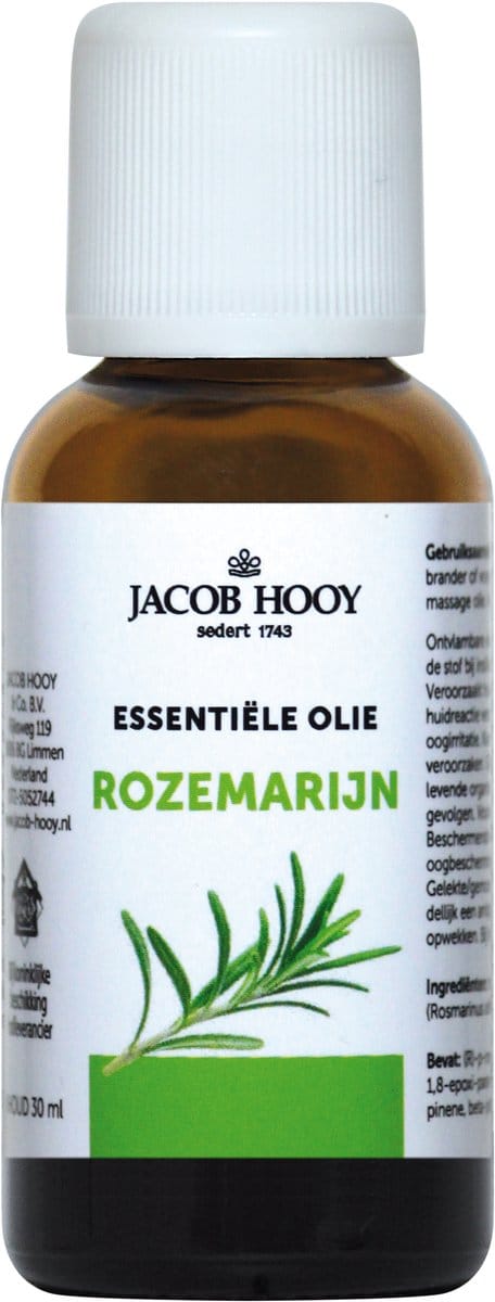 Jacob Hooy Rozemarijn - 30 ml - Etherische Olie
