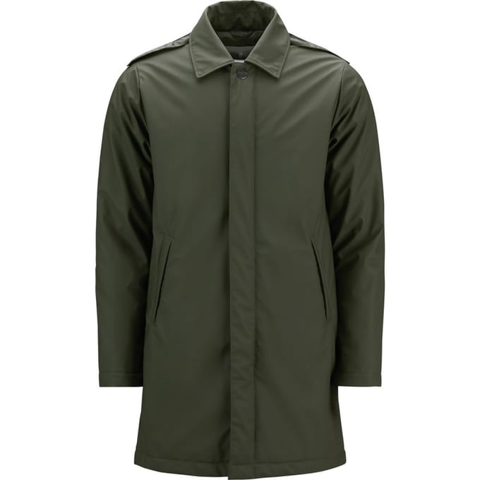 Rains Mac Coat 1512 Jas - Maat X/S - Green