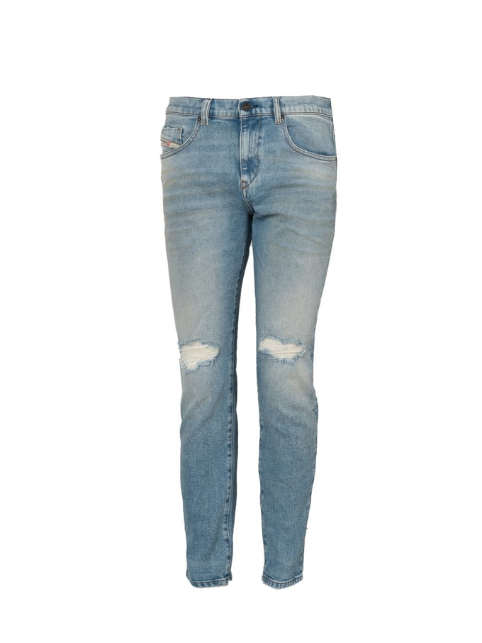 Diesel Jeans D-Strukt Mannen blauw