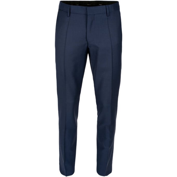 Roy Robson Broek Super 110's Uni Colour Royal Blue / male