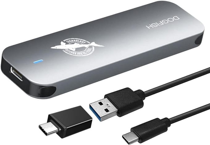 Draagbare Externe SSD 2TB USB-C Supersnel Metaal - Compatibel met Mac, Windows, Android