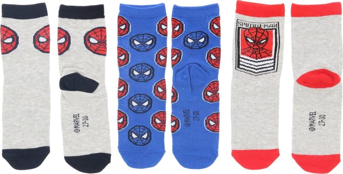 Spiderman sokken - 3 paar sokken - Spiderman - Marvel - maat 31/34