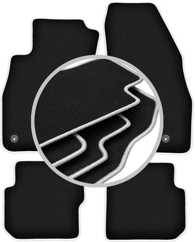 CARLUX-SILVER automatten voor: Alfa Romeo Mito hatchback (2008-2019)