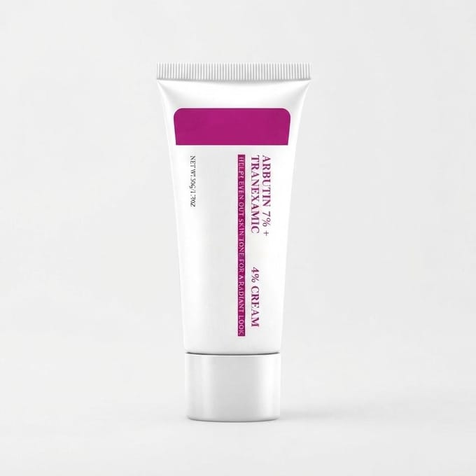 Glow Enhancer: 7% Arbutine & 4% Tranexaminezuur Crème. 1pcs