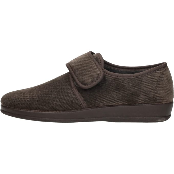 Comfort Plus Heren pantoffels Pantoffels Dicht - donkerbruin - Maat 41
