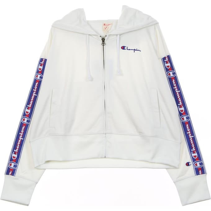 Cropped hoodie met volledige ritssluiting voor dames