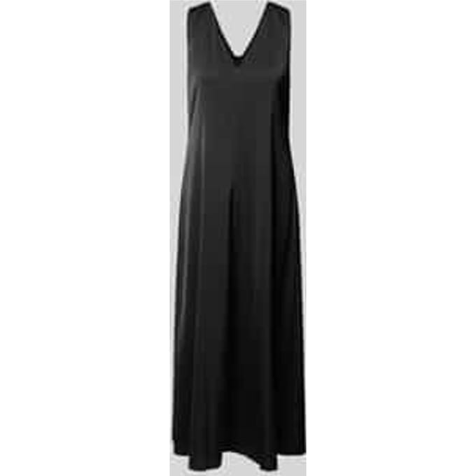 Midi-jurk met V-hals, model 'jessie'