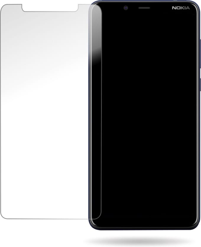 Mobilize Screenprotector geschikt voor Nokia 3.1 Plus Glazen | Mobilize Screenprotector - Case Friendly