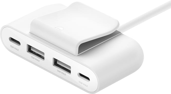 Belkin BoostCharge charging strip - 2 x USB 2 x USB-C