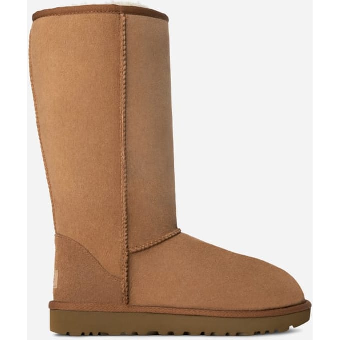 UGG® Classic Tall II for Women in Brown, Size 8, Twinface/Polyester/Leather