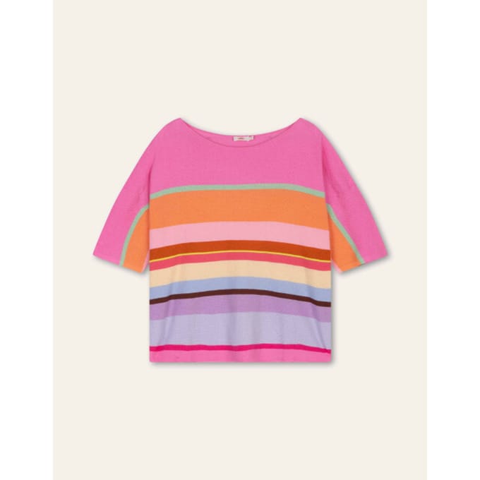 Oilily Kooky Trui- maatS Fuchsia Roze