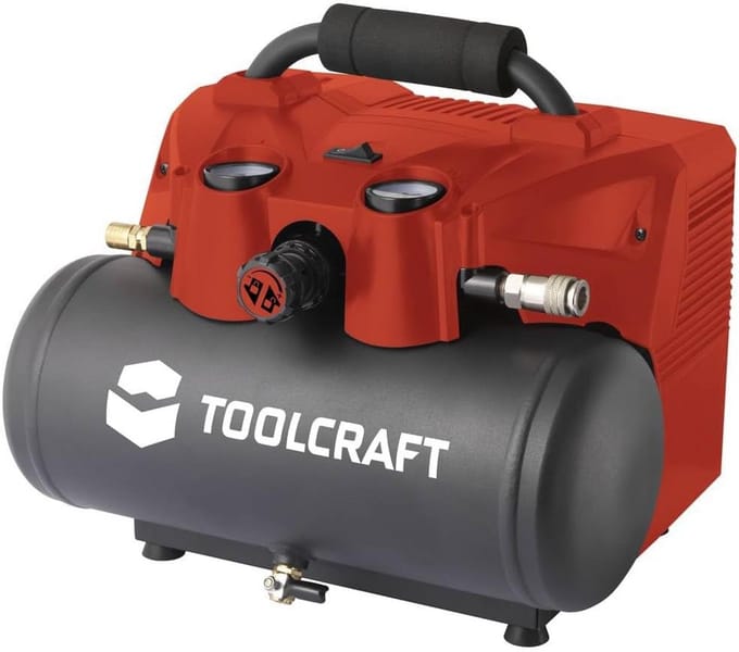 Pneumatische Accucompressor 6L 8 Bar - Duurzaam en Robuust