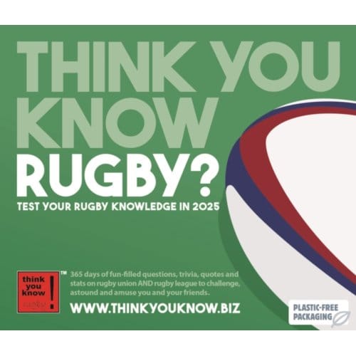 Think You Know Rugby Box Calendar 2025 - Know, Think You
