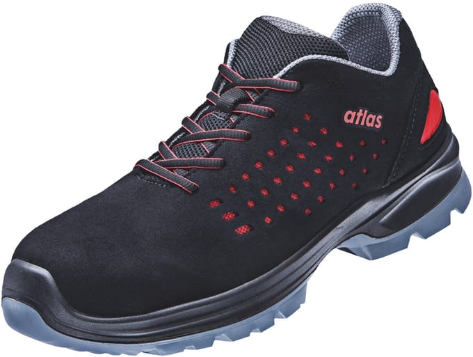 Atlas Schoen SL 30 LG S1 ESD - Zwart/Rood - 45