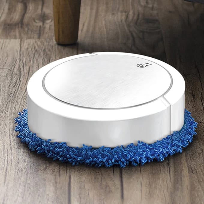 Smart dweil robot. Volledig automatisch. Leverbaar in wit.