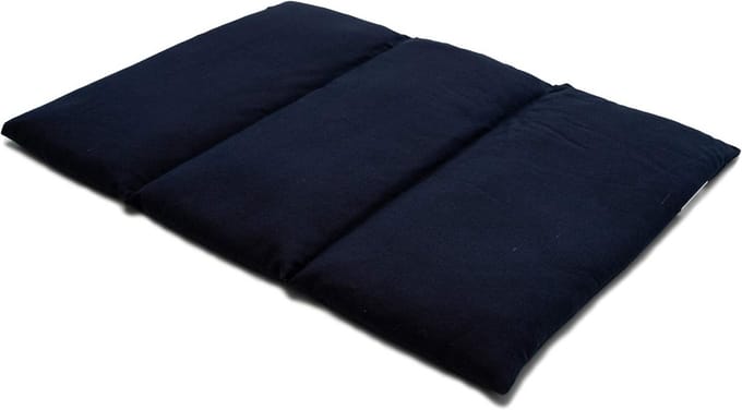 Groot Korrelkussen 40x30 cm met 3 Kamers in Donkerblauw