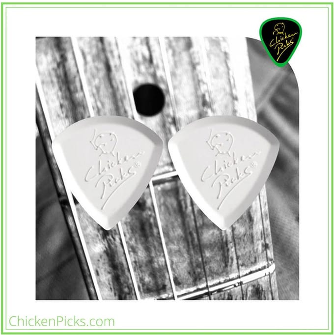 ChickenPicks Badazz III 2.0mm Gitaarpick 2-Pack Set Voor Elektrische Gitaren Thermosetting Kunststof