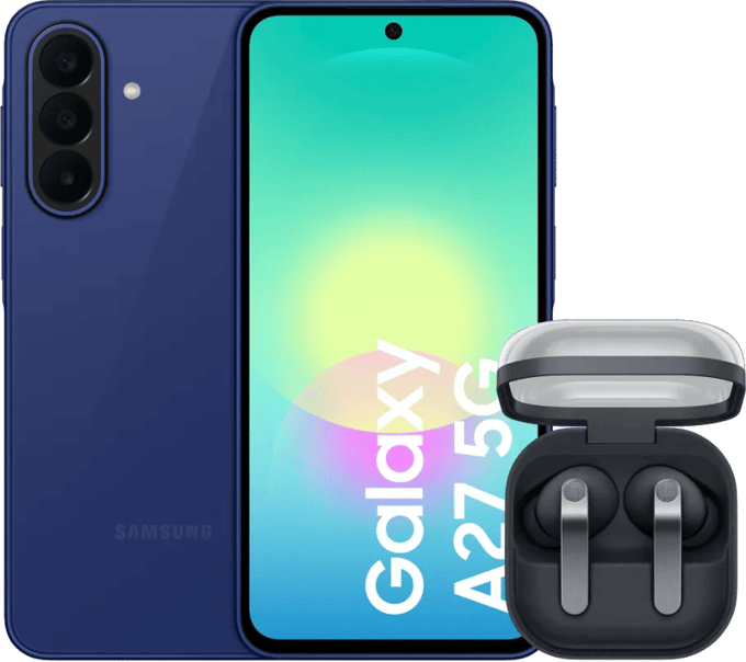 Samsung Galaxy A27 128GB Blauw 5G + Samsung Galaxy Buds4