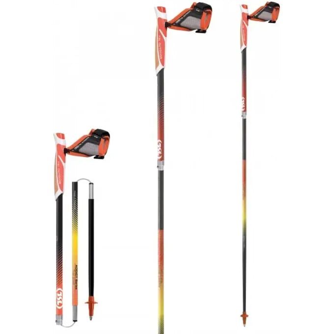 Spoorpalen TSL Trail Carbon 4 Cork (x2)