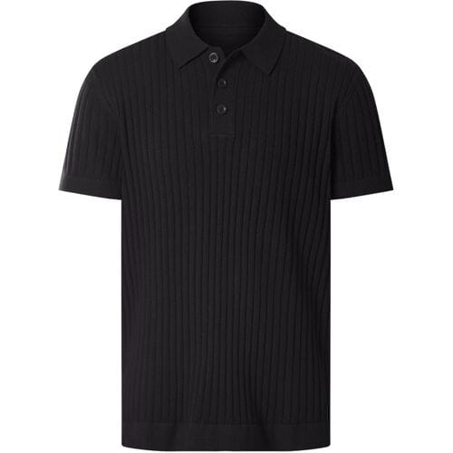 ESMARA MEN Heren polo (Zwart, S)