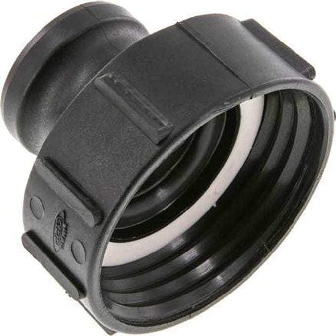 Camlock DN 50 (2'') Koppeling PolypropyleenS 100 x 8 met IBC-connector Type A MIL-C-27487