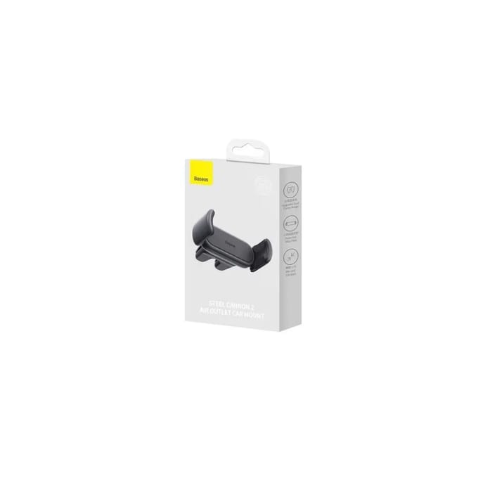 Smartphonehouder voor ventilatierooster Baseus Steel Cannon 2 - 4,7/6,76"