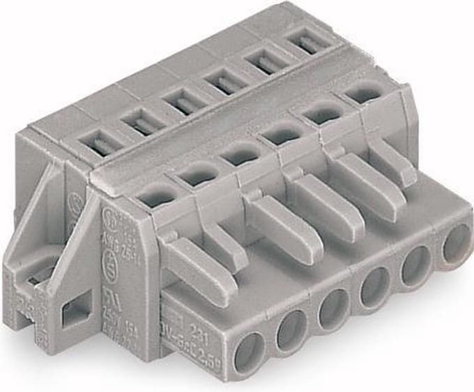 Wago 231-104/031-000 kabel-connector Grijs