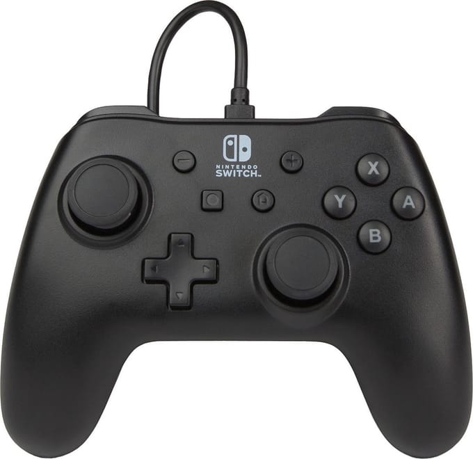 PowerA Wired Controller for Nintendo Switch - Black - Wired Controller - Nintendo Switch