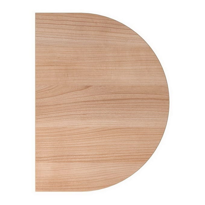 LA60 W - Aanschuiftafel 60x80 Walnoot