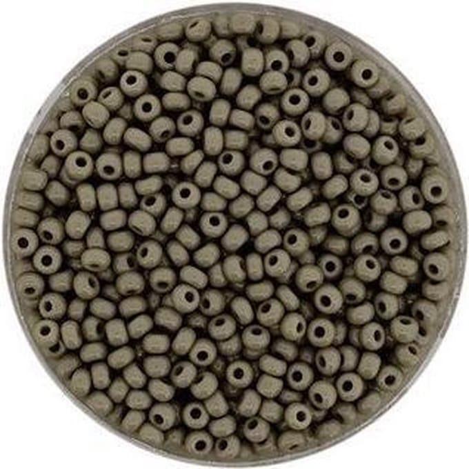 9224-4 Rocailles grijs opaque 2.6mm